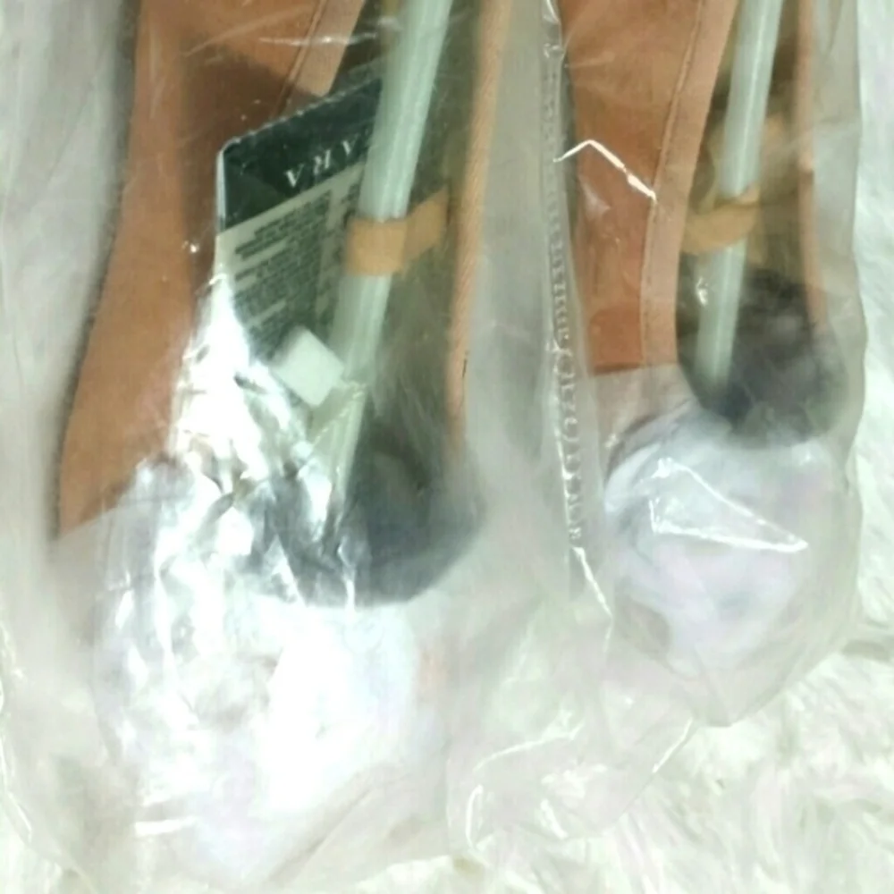 Zara Girl's Metallic Ballerina Shoes